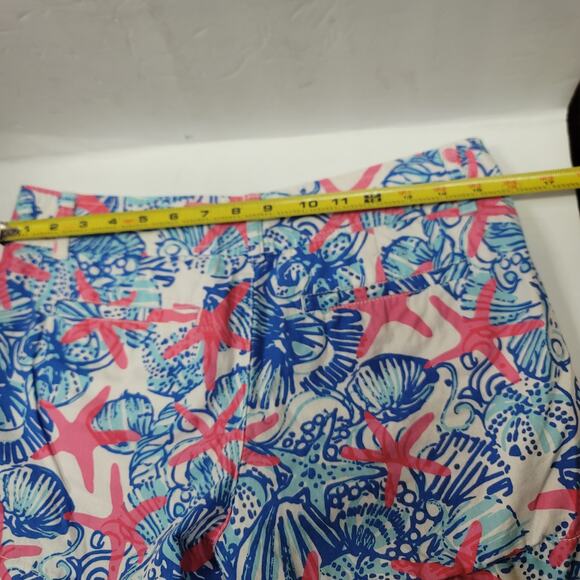 Lilly Pulitzer She She Shells Starfish Callahan Shorts Size 4 Casual NICE - Picture 4 of 7